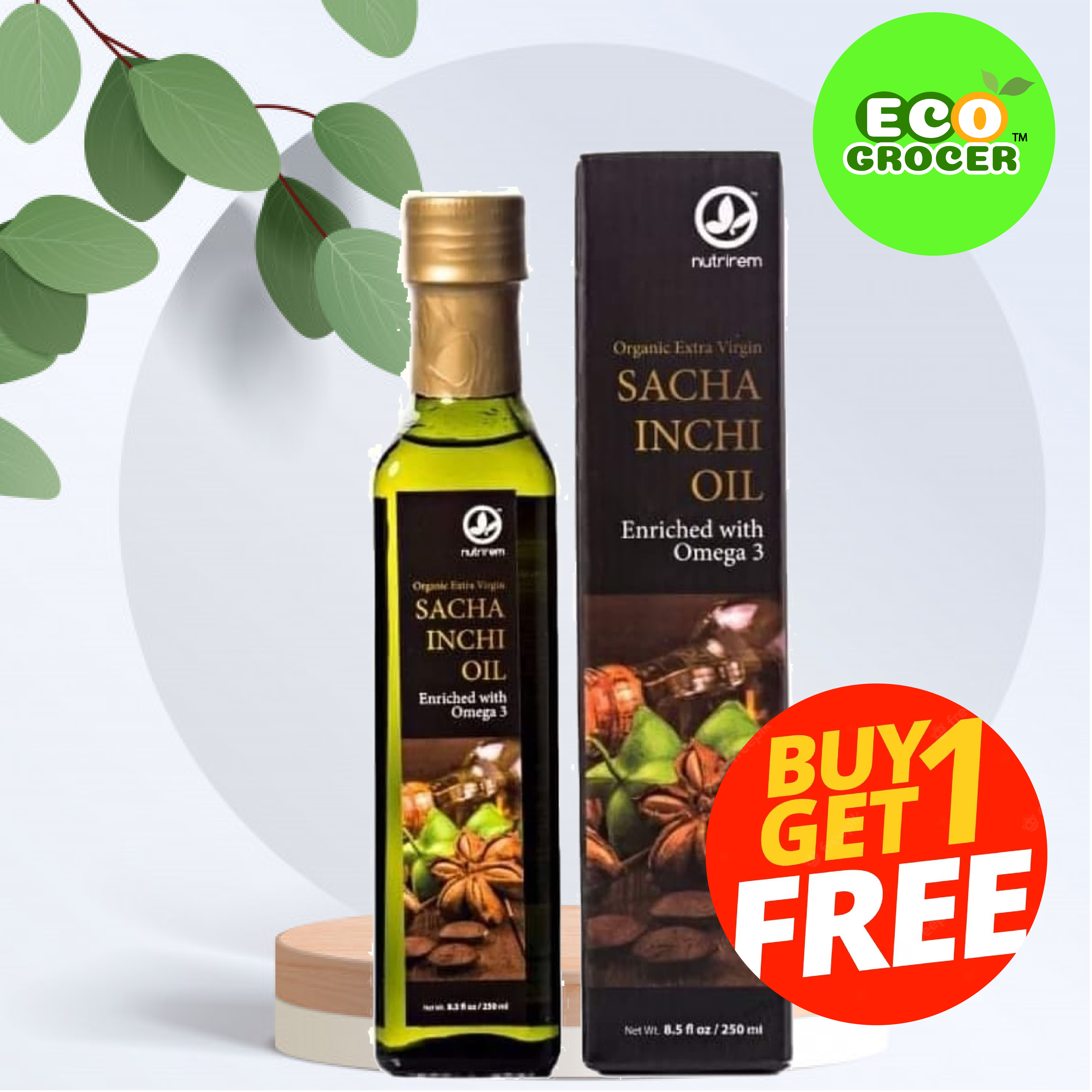 NutriRem Sacha Inchi Oil 印加果油 250ml